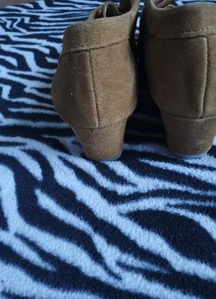 Туфли замша clarks 3