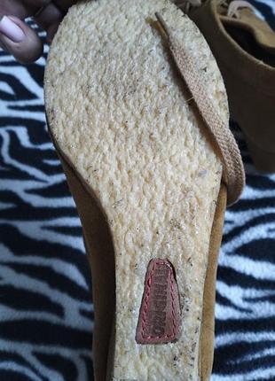 Туфли замша clarks 4