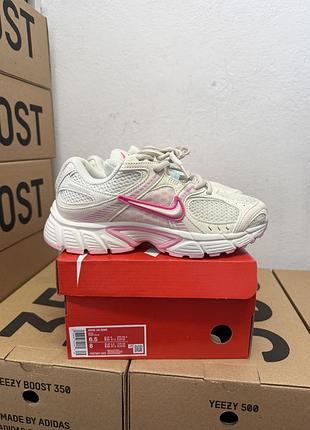 Кроссовки nike v5 rnr white pink / найк в5 белые розовые 36 37 38 39 40 41