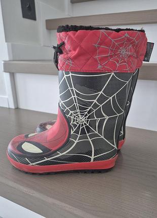 Утепленные резиновые сапоги 2