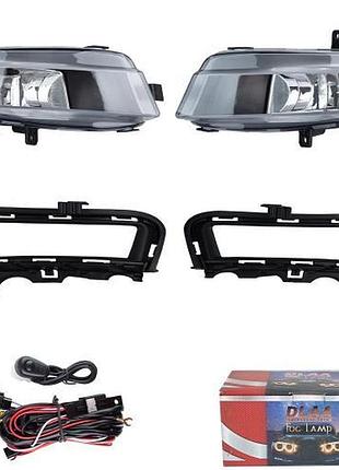 Фары доп.модель vw golf-vii 2013-17/vw-763/h11-12v55w/эл.проводка
