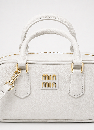 🌸👜 женская мини сумка в молочном оттенке