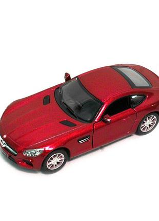 Игрушечная коллекционная модель машинки mercedes-amg 5 kt5388w инерционная красный