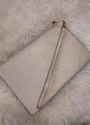 Шкіряна клатч косметичка ted baker.