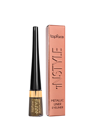 Підводка для очей кольорова перламутрова topface instyle metallic eyeliner рт554 № 7 daily skin care