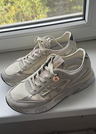 Кросівки premiata moerun 7304, колір light grey (moe07304)