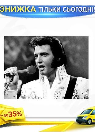 Ku картина salvadori arte universal fit elvis художественная шелковая печать для поклонников элвиса пр uni2l_k