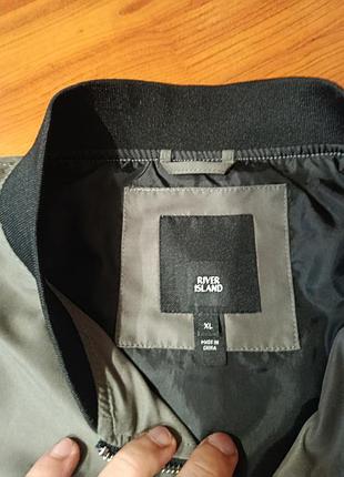 Бомбер нейлоновий river island 2