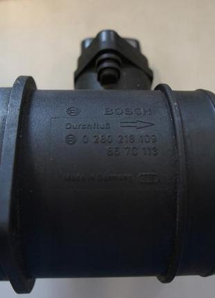 Дмрв расходомер воздуха volvo bosch 0280218109 s60 v70 xc70, б/у оригинал
