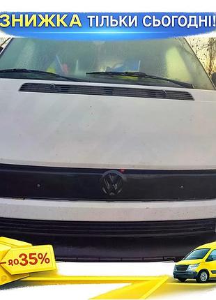 Зимняя накладка на решетку volkswagen t4 transporter матовая дефлектор для защиты от снега и льда ku-22