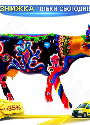 Ku статуэтка корова beauty universal fit cow полистоун коллекционная фигурка для интерьера подарок для uni2l_k