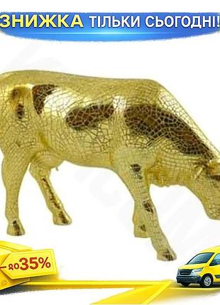 Ku статуэтка корова mira universal fit moo-gold коллекционная полирезин для интерьера декор фигурка дл uni2l_k