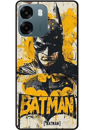 Чехол силиконовый бампер для oppo a6 с рисунком batman dc бэтмен