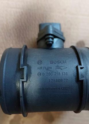 Дмрв расходомер воздуха opel vectra c 2.8 t 0280218136, б/у оригинал