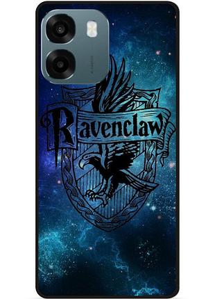 Силиконовый бампер чехол для oppo a6 с картинкой когтевран ravenclaw гарри поттер harry potter