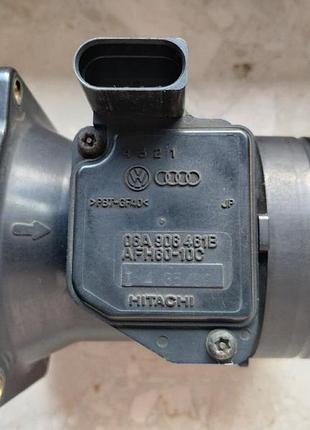 Дмрв расходомер воздуха afh60-10c volkswagen audi 06a 906 461b, б/у оригинал