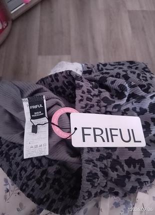 Штани леопард у рубчик friful р. m 4