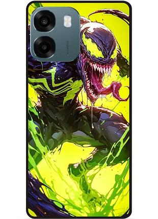 Силіконовий чохол бампер для oppo a6 з малюнком venom веном