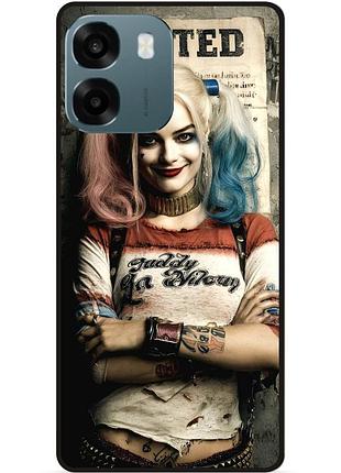 Силіконовий чохол бампер для oppo a6 з малюнком харли квинн joker