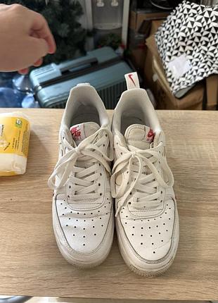 Кросівки nike air force білі 2