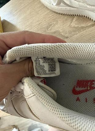 Кросівки nike air force білі 5