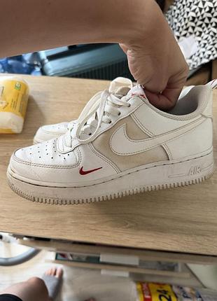 Кросівки nike air force білі 3