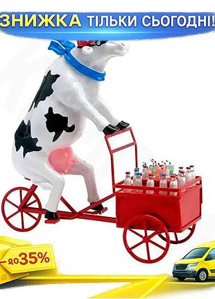 Ku статуэтка корова lait universal fit triporteur полистоун xl коллекционная фигурка для интерьера под uni2l_k