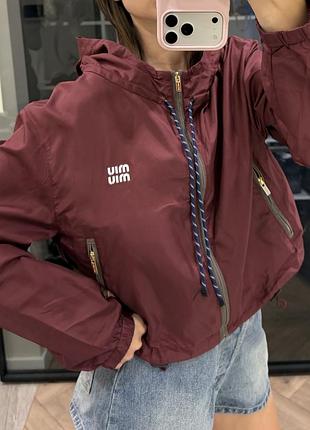 Вітровка куртка miu miu