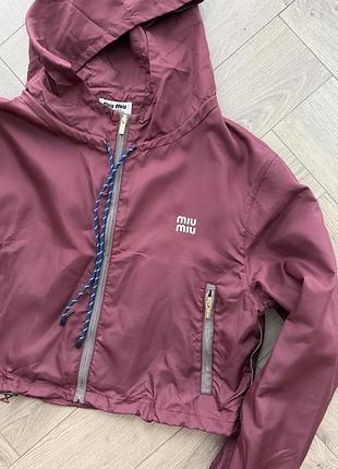 Вітровка куртка miu miu 10