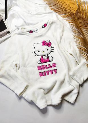 Кофтинка тепла піжамна хелоу кіті ( hello kitty)