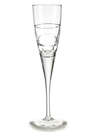 Ku набор хрустальных фужеров universal fit atlantis crystal 4 шт для шампанского 145 мл праздничные бо uni2l_k