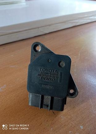 Дмрв розходомір повітря denso toyota avensis, б/в оригінал