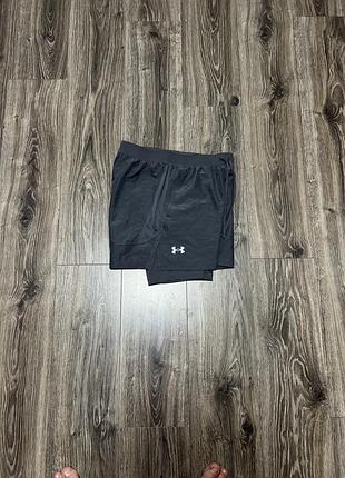 Спортивні шорти under armour 2in1 project rock