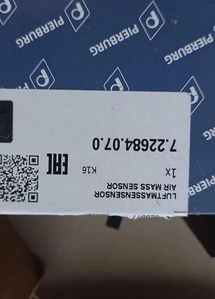 Дмрв расходомер воздуха mercedes-benz w203 om612 7.22684.07.0, б/у оригинал