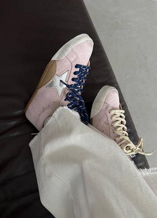 Кроссовки golden goose true star pink