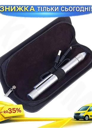 Ku подарочный набор troika universal fit power pen стилус-батарея для телефона и планшета металлически uni2l_k