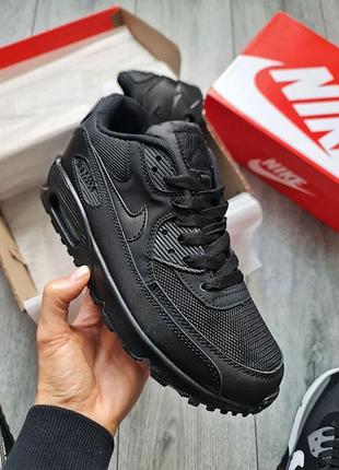 Чоловічі кросівки nike air max 90 total black