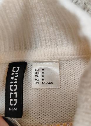 Свитер укороченный h&amp;m размер м 3