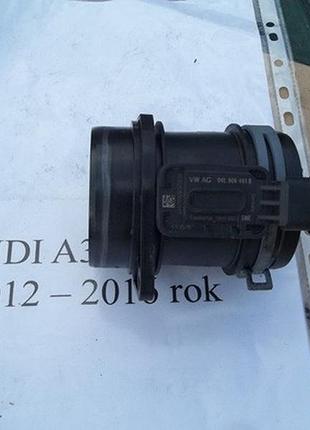 Дмрв расходомер воздуха audi a3 flow 8v 04l906461b, б/у оригинал
