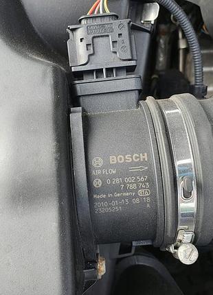 Дмрв расходомер воздуха bmw e93 e92 2.0d 2.0 d, б/у оригинал
