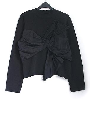 Крутой свитшот с бантом zara 2
