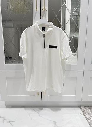 Футболка біла armani exchange