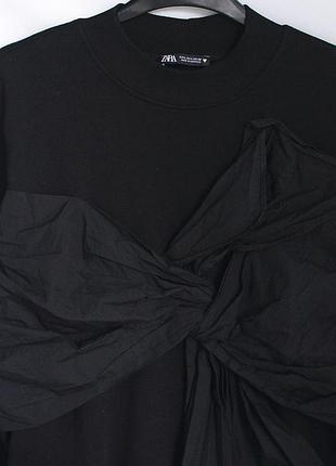 Крутой свитшот с бантом zara 4