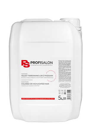 Шампунь для фарбованого волосся profi salon з маслом макадамії та кератином, 5 л