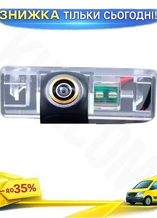Ku камера заднего вида universal fit ahd для citroen nissan x-trail qashqai цветная проводная для парк uni2l_k