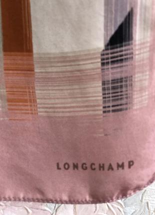 Набір з 2 шарфів longchamp оригінал, 100% шовк.