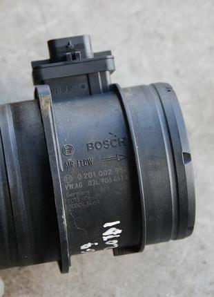 Дмрв розходомір повітря volkswagen 2.0 tdi 0281002956, б/в оригінал