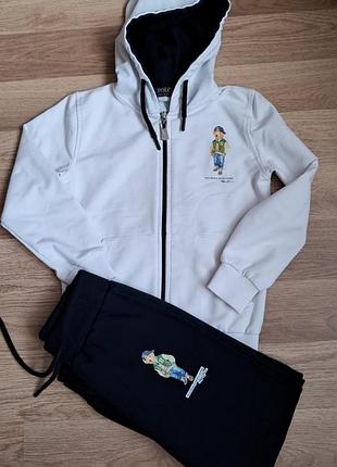 Оригінальний спортивний костюм polo ralph lauren polo bear, розмір 122
