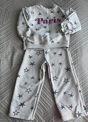 Костюм для дівчинки фірми zara 110-116 см