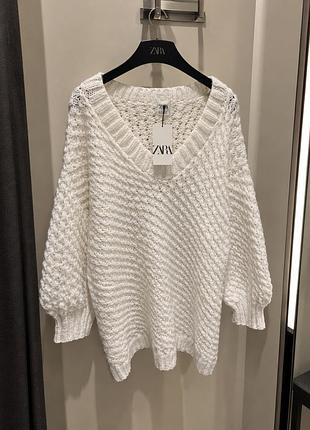Светр оверсайз zara 2